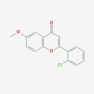 2-(2-chlorophenyl)-6-methoxy-4H-chromen-4-one