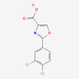 2-(3,4-Dichlorophenyl)-1,3-oxazole-4-carboxylic acid