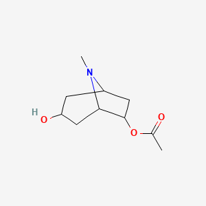 3-Hydroxy-6-acetoxytropane