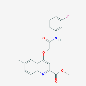 N-(4-ethylbenzyl)-2-(5-pyridin-4-yl-1,3,4-oxadiazol-2-yl)acetamide