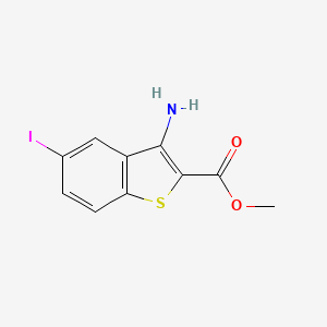 Methyl 3-amino-5-iodobenzothiophene-2-carboxylate
