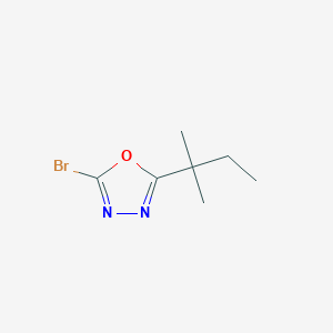 2-Bromo-5-(2-methylbutan-2-yl)-1,3,4-oxadiazole