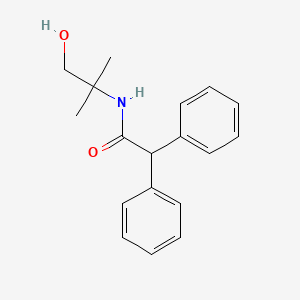 N-(1-hydroxy-2-methylpropan-2-yl)-2,2-diphenylacetamide