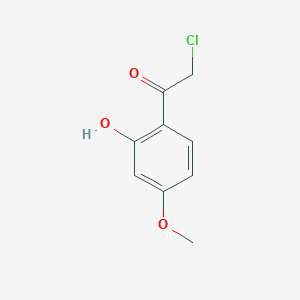 molecular formula C9H9ClO3 B2541812 2-Chloro-1-(2-hydroxy-4-methoxyphenyl)ethanone CAS No. 60965-23-3