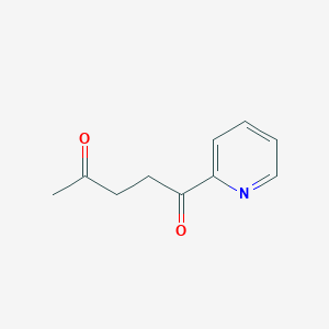 molecular formula C10H11NO2 B2542099 1-(Pyridin-2-yl)pentane-1,4-dione CAS No. 64388-88-1