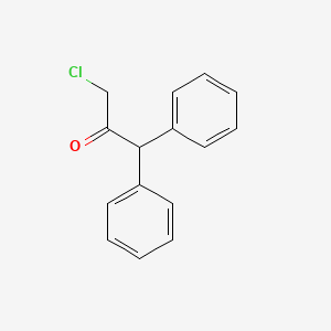 molecular formula C15H13ClO B2542158 3-Chloro-1,1-diphenylpropan-2-one CAS No. 13294-63-8