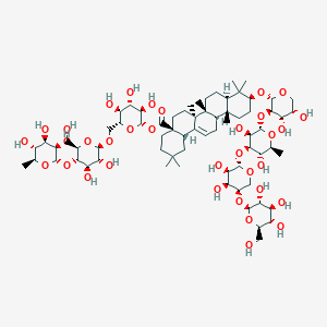 molecular formula C70H114O34 B2542287 Clematichinenoside C 