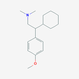 2-Cyclohexyl-2-(4-methoxyphenyl)-N,N-dimethylethylamine