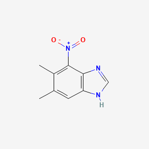 5,6-Dimethyl-4-nitro-1H-benzo[d]imidazole