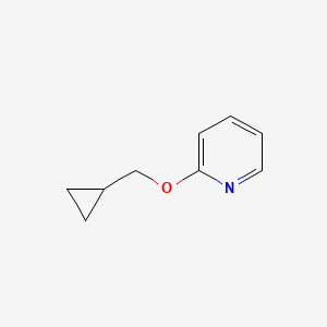 molecular formula C9H11NO B2542550 2-(Cyclopropylmethoxy)pyridine CAS No. 1285617-81-3