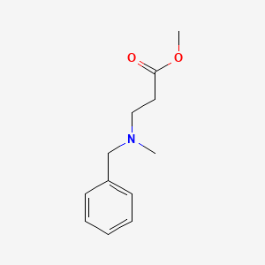 molecular formula C12H17NO2 B2542623 Methyl 3-(benzyl(methyl)amino)propanoate CAS No. 17946-01-9