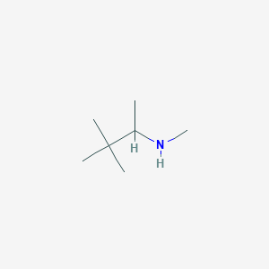 B2542669 N,3,3-trimethylbutan-2-amine CAS No. 84285-38-1; 89979-68-0
