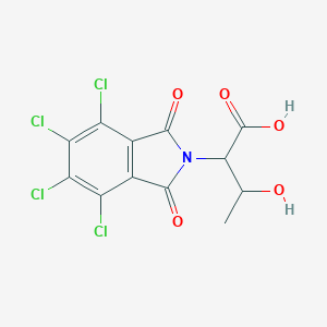 molecular formula C12H7Cl4NO5 B254277 MFCD04991640 