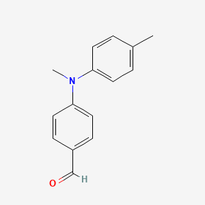 molecular formula C15H15NO B2542843 4-[Methyl(4-methylphenyl)amino]benzaldehyde CAS No. 1456486-66-0