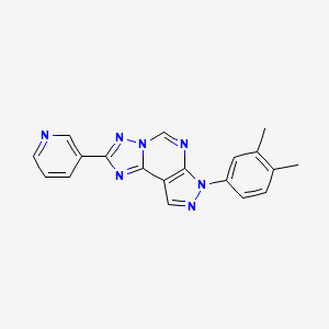 7-(3,4-dimethylphenyl)-2-(pyridin-3-yl)-7H-pyrazolo[4,3-e][1,2,4]triazolo[1,5-c]pyrimidine