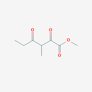 molecular formula C8H12O4 B2542921 Methyl 3-methyl-2,4-dioxohexanoate CAS No. 167408-68-6