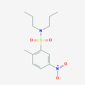 2-methyl-5-nitro-N,N-dipropylbenzenesulfonamide