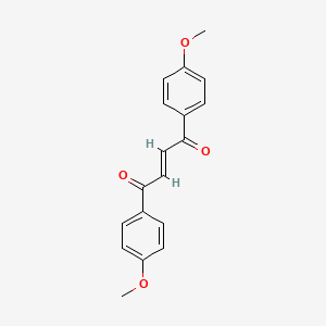 molecular formula C18H16O4 B2543199 (2E)-1,4-bis(4-methoxyphenyl)but-2-ene-1,4-dione CAS No. 15331-49-4