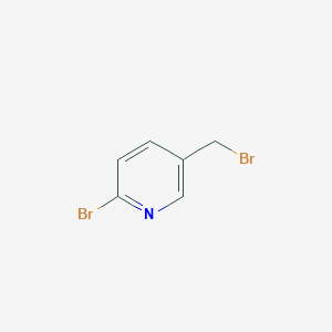 molecular formula C6H5Br2N B025434 2-Bromo-5-(bromomethyl)pyridine CAS No. 101990-45-8
