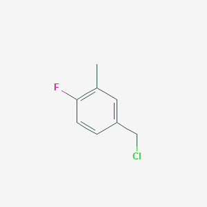 molecular formula C8H8ClF B2543479 4-(Chloromethyl)-1-fluoro-2-methylbenzene CAS No. 1214383-92-2
