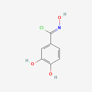 (1Z)-N,3,4-Trihydroxybenzenecarboximidoyl chloride