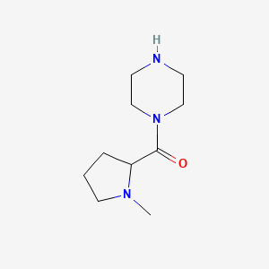 1-(1-Methylpyrrolidine-2-carbonyl)piperazine