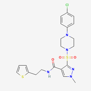 3-[3-(4-methylphenyl)-7-oxoisoxazolo[4,5-d]pyrimidin-6(7H)-yl]-N-propylpropanamide
