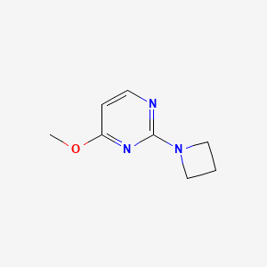 2-(Azetidin-1-yl)-4-methoxypyrimidine