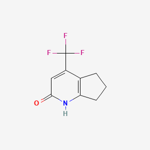 4-(Trifluoromethyl)-1,5,6,7-Tetrahydro-2h-Cyclopenta[b]pyridin-2-One