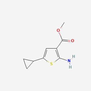 Methyl 2-amino-5-cyclopropylthiophene-3-carboxylate