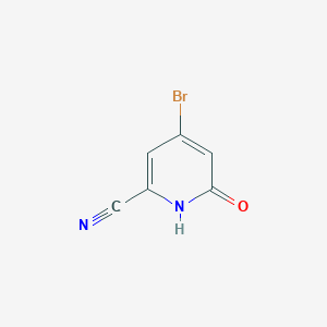 4-Bromo-6-hydroxypicolinonitrile