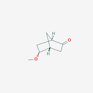 molecular formula C8H12O2 B2543771 (1R,4R,5R)-5-Methoxybicyclo[2.2.1]heptan-2-one CAS No. 2287237-02-7