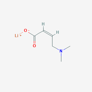 molecular formula C6H10LiNO2 B2543973 lithium (2Z)-4-(dimethylamino)but-2-enoate CAS No. 2126190-26-7
