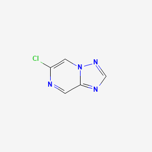 molecular formula C5H3ClN4 B2543984 6-Chloro-[1,2,4]triazolo[1,5-a]pyrazine CAS No. 51519-29-0