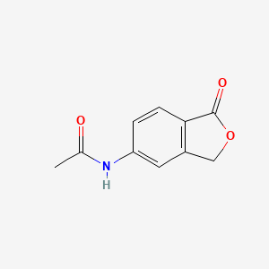 molecular formula C10H9NO3 B2544075 5-Acetamido-phthalide CAS No. 207683-94-1