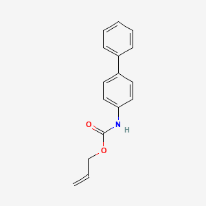 molecular formula C16H15NO2 B2544202 Allyl biphenyl-4-ylcarbamate CAS No. 1415560-54-1