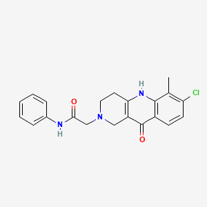 7-(1,3-Benzodioxol-5-yl)-3-[(4-benzylpiperazin-1-yl)carbonyl]pyrazolo[1,5-a]pyrimidine