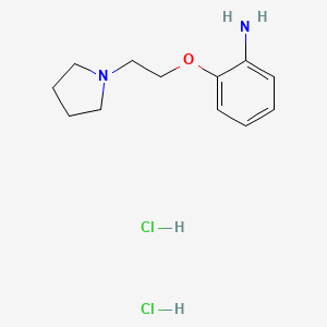2-(2-Pyrrolidin-1-ylethoxy)aniline dihydrochloride
