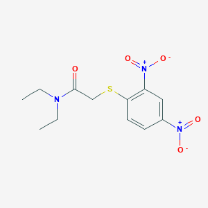 2-(2,4-dinitrophenylthio)-N,N-diethylacetamide