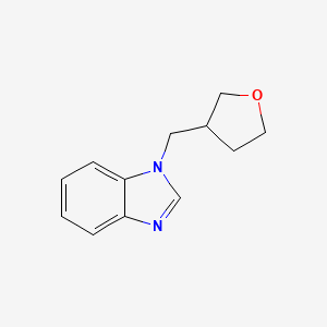 1-(Oxolan-3-ylmethyl)benzimidazole