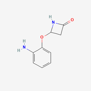 4-(2-Aminophenoxy)azetidin-2-one