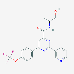 molecular formula C20H17F3N4O3 B2544311 AHR antagonist 2 
