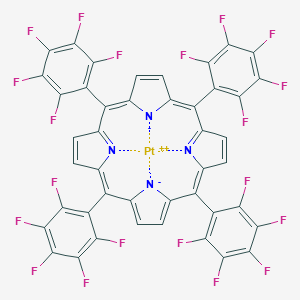 molecular formula C44H8F20N4Pt B025444 PT(II) Meso-tetra(pentafluorophenyl)porphine CAS No. 109781-47-7