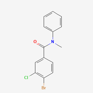 4-bromo-3-chloro-N-methyl-N-phenylbenzamide