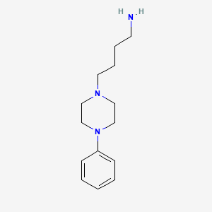 molecular formula C14H23N3 B2544448 4-(4-Phenylpiperazin-1-YL)butan-1-amine CAS No. 40255-41-2