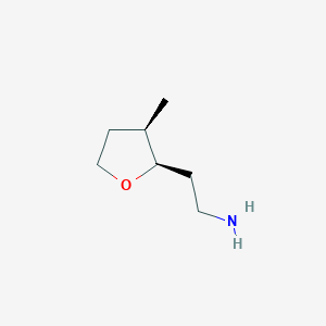 Rel-2-((2R,3R)-3-methyltetrahydrofuran-2-yl)ethan-1-amine