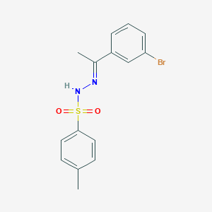N-(1-(3-bromophenyl)ethylidene)-4-methylbenzenesulfonohydrazide