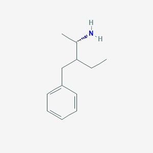 B2544491 (2S)-3-Benzylpentan-2-amine CAS No. 2248220-59-7