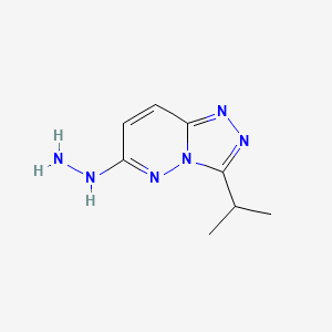 6-Hydrazinyl-3-isopropyl-[1,2,4]triazolo[4,3-b]pyridazine