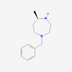 molecular formula C13H20N2 B2544774 (R)-1-benzyl-5-methyl-1,4-diazepane CAS No. 1620097-06-4